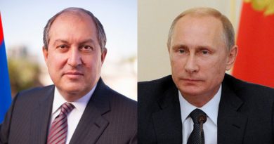 Армении направил Путину