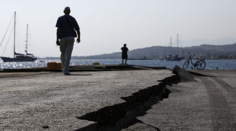 Турции произошло сильное землетрясение