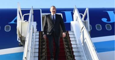 Алиев отправился