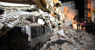 мощного землетрясения в Турции