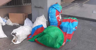 мусор флаг азербайджан
