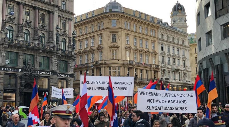 армяне митинг в вене