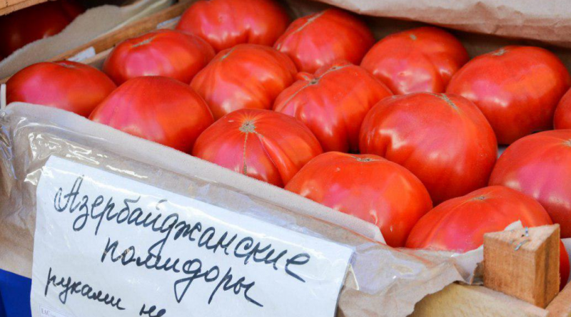 зараженных помидоров из Азербайджана