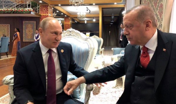 Путин преподал Эрдогану