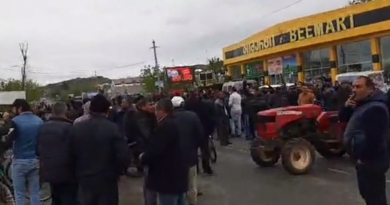 азербайджанцы перекрыли дорогу в грузии