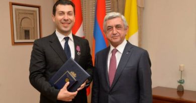 Против зятя экс-президента Армении