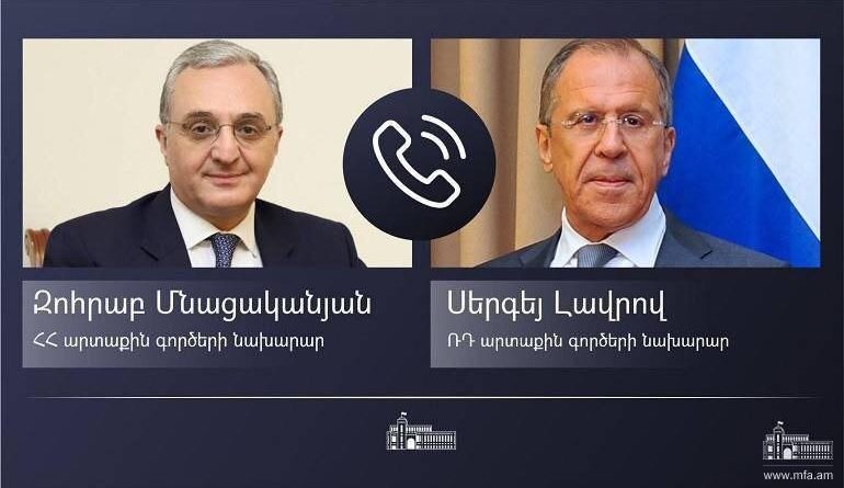 Главы МИД Армении и РФ