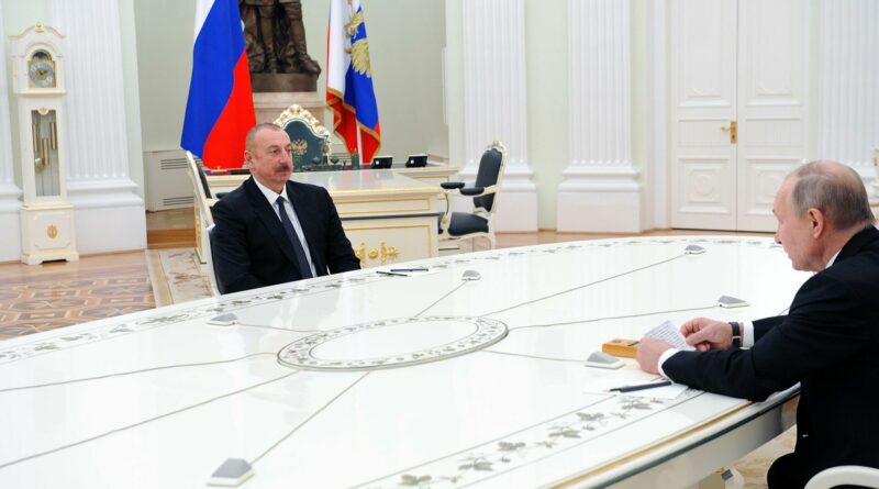 Путин и Алиев провели