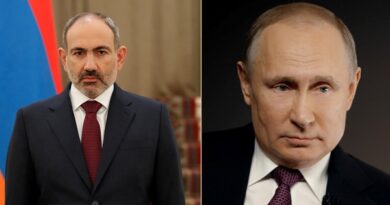 Путин поздравил Пашиняна