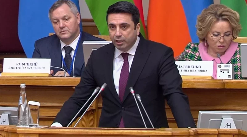 Армения выступление парламент