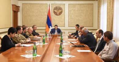 Армения Арцах заседание