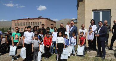 Гуманитарная помощь жителям приграничных сел Армении