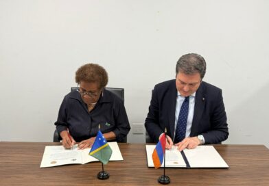 Армения и Соломоновы острова установили дипломатические отношения
